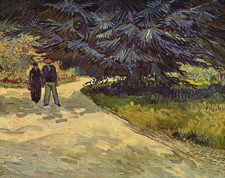 Vincent Van Gogh Park von Arles Norge oil painting art